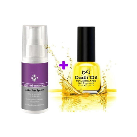 HFL solution spray & Dadi oil